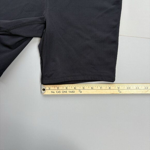 ARITZIA BABATON Size Large Square Neck Romper Bodysuit Shorts Black Stretch - Picture 11 of 13